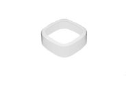 Calyx Dram 25D tamper-evident shrink bands on a transparent background.