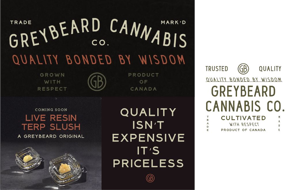 Greybeard Cannabis Co. branded add