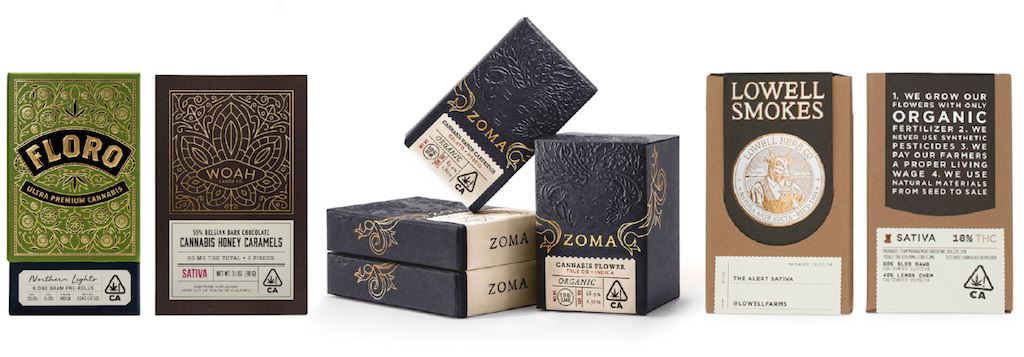 Artisanal cannabis packaging